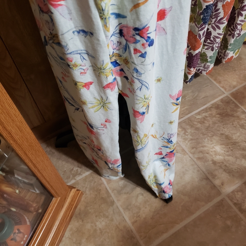 PJ Salvage Floral Nightgown - Blue Floral - Picture 3 of 6